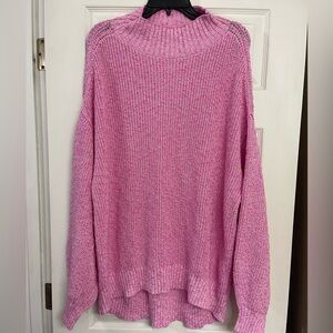 Aerie oversized Pink Knit Sweater